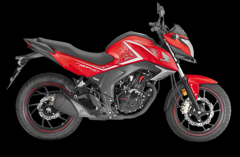 Honda Hornet Red Bike Picture