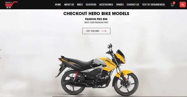 buy hero bike online