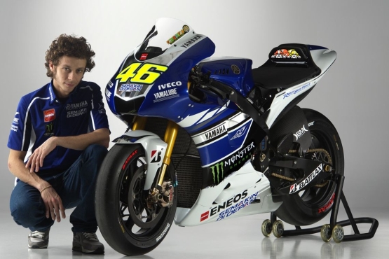 Rossi Yamaha 2013 YZR-M1 livery