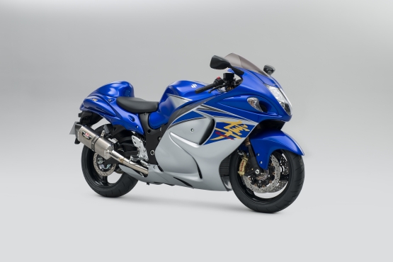 Suzuki Hayabusa Z blue and silver web