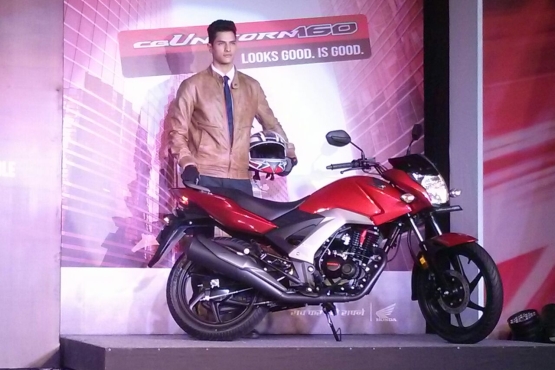 Honda CB160 Unicorn Launch India web