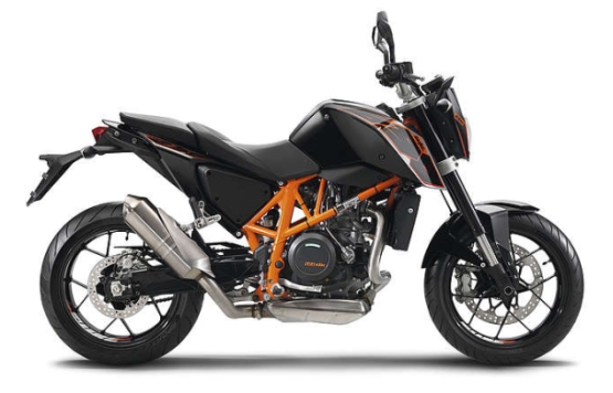 KTM 690 Duke black web