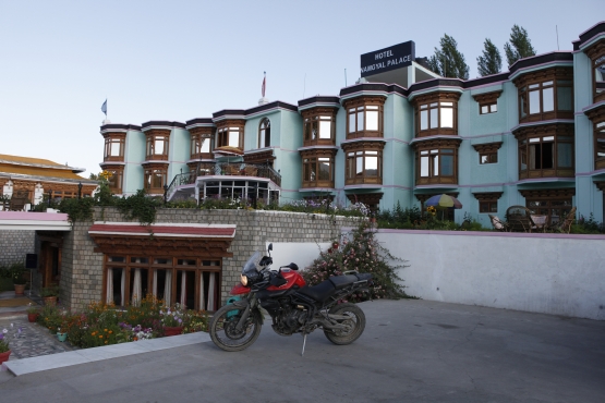 Triumph Tiger Travelogue 6 - leh Namgyal Palace web