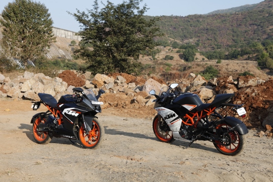 KTM RC 390 and RC 200 (1)