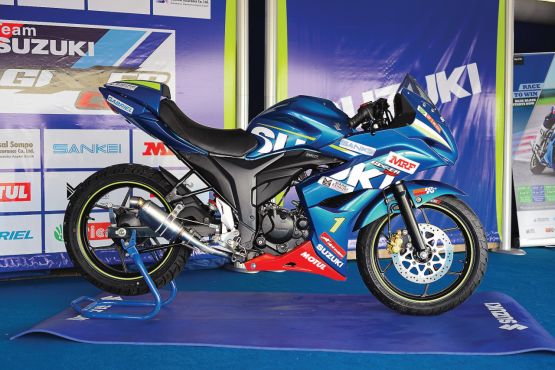 Suzuki Gixxer Cup race bike ride WEB6