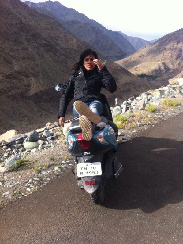 Anam Hashim takes the TVS Scooty Zest to Ladakh (17) (598x800)