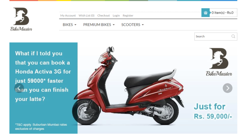 Buy store bikes online