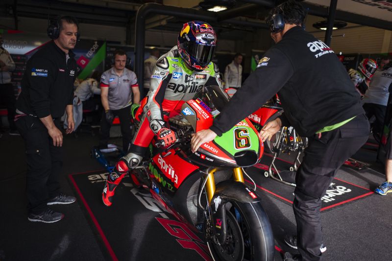 06 BRADL Stefan (Ger) Aprilia RS GP 2016, team Aprilia Racing Gresini, action during the Moto GP Race at Red Bull Grand Prix of Spain, from April 22 to 24th 2016 at Jerez Circuit, Spain - Photo Milagro / DPPI