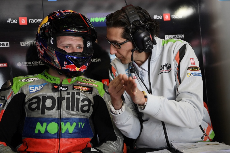 From Inside the Aprilia MotoGP Pit On the Racing Line (3)