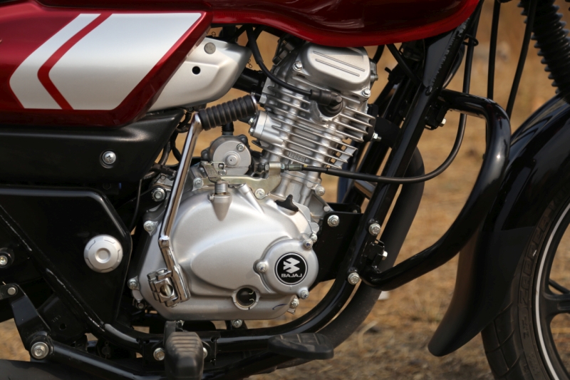 2017 Bike India new Bajaj V12 Review engine