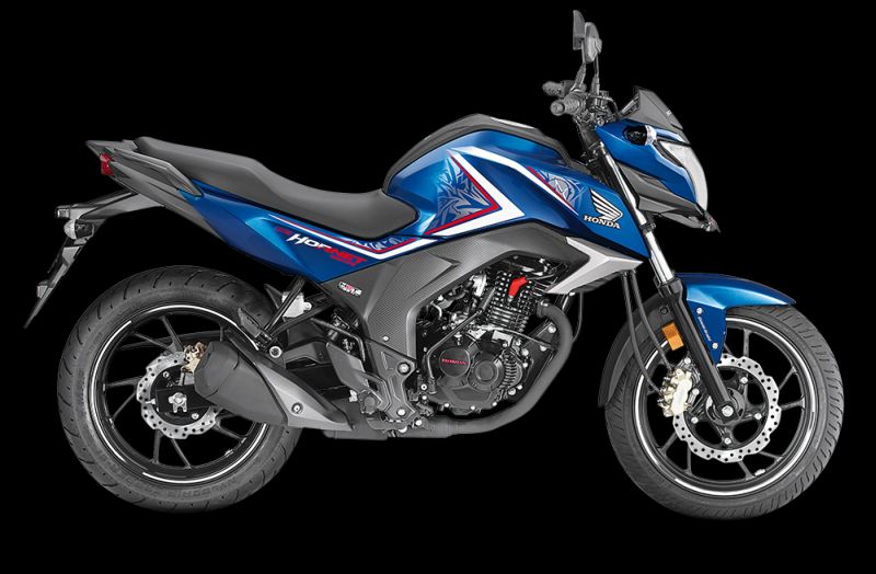 Honda CB Hornet blue Web