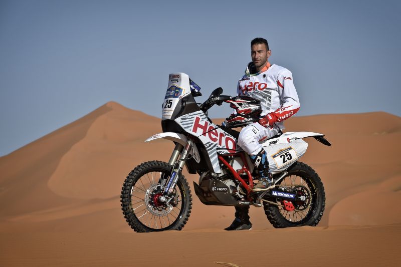 new, bike, india, hero, motorsport, off road, rally, joaquim, rodrigues, c s santhosh, news