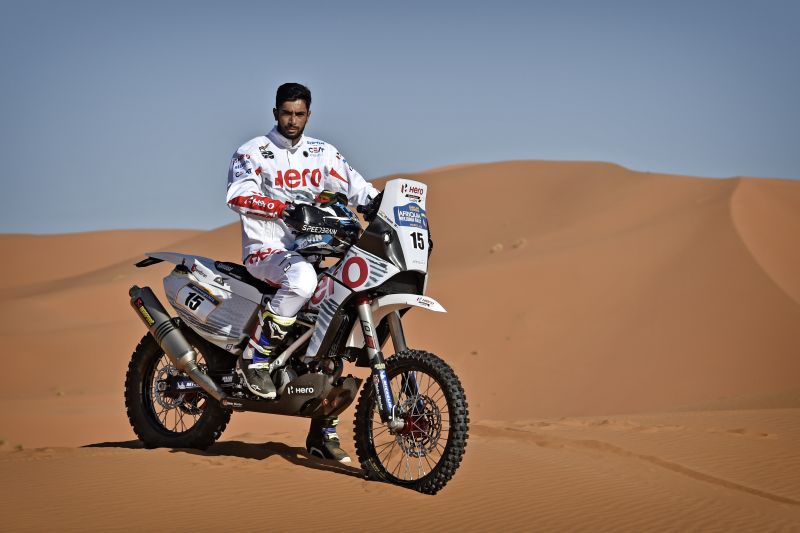 new, bike, india, hero, motorsport, off road, rally, joaquim, rodriguez, c s santhosh, news