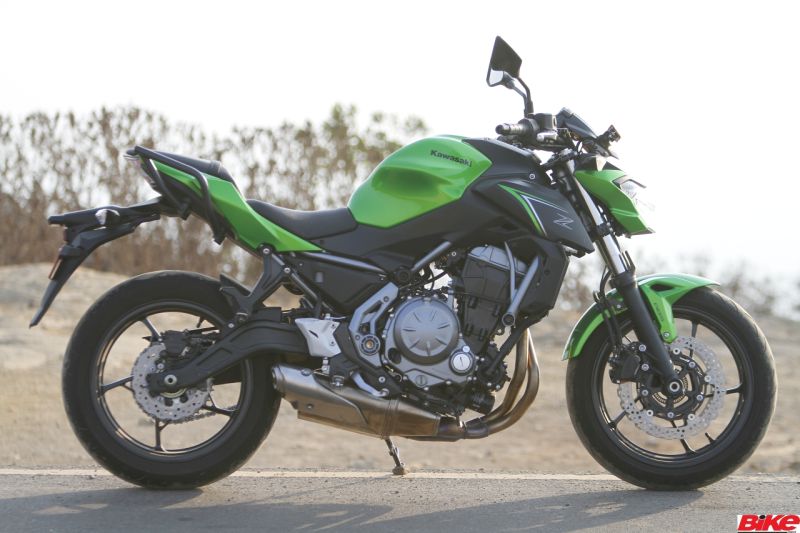 new, bike, india, kawasaki, z650, naked, street-fighter, green, first, ride, review, news