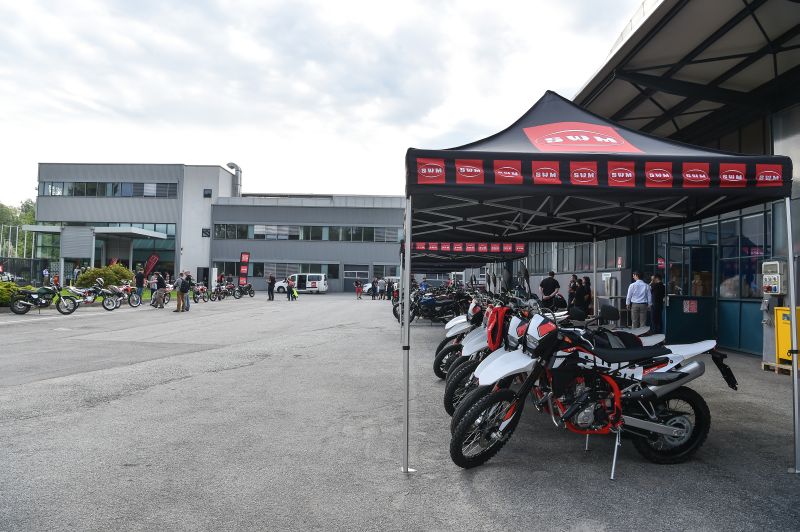 SWM motorcycle factory in Varese, Italy