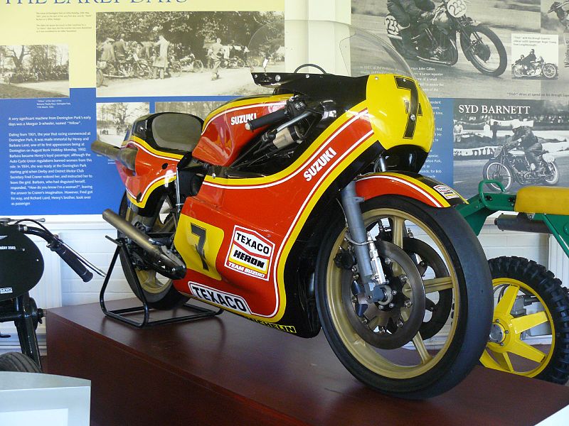 Barry Sheene's race winning Suzuki XR14 motorcycle