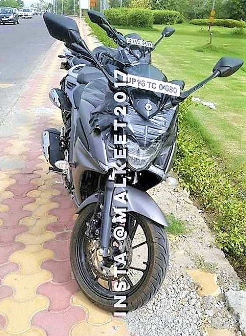 Yamaha 250 bike spied in India