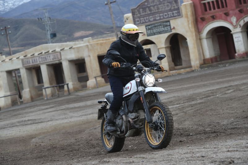 Off-road Ducati Scrambler Desert Sled review 