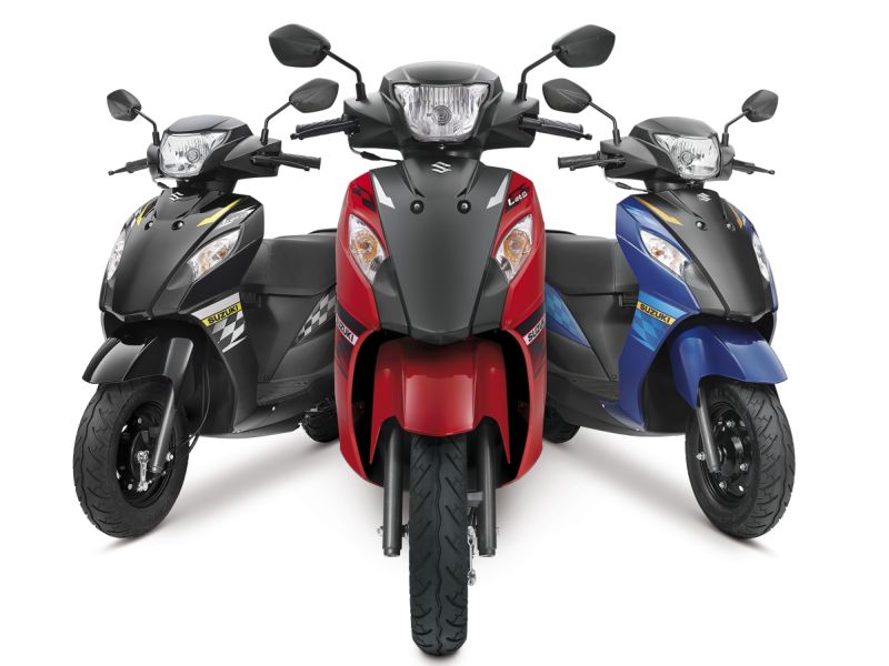 Suzuki Lets launched in dual tone