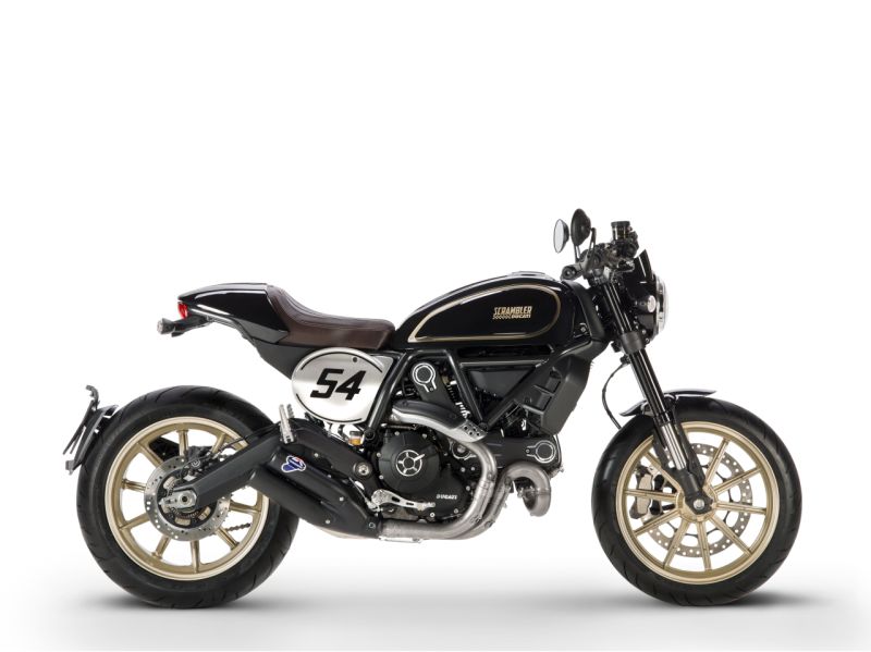 Ducati Scrambler Cafe Racer side profile