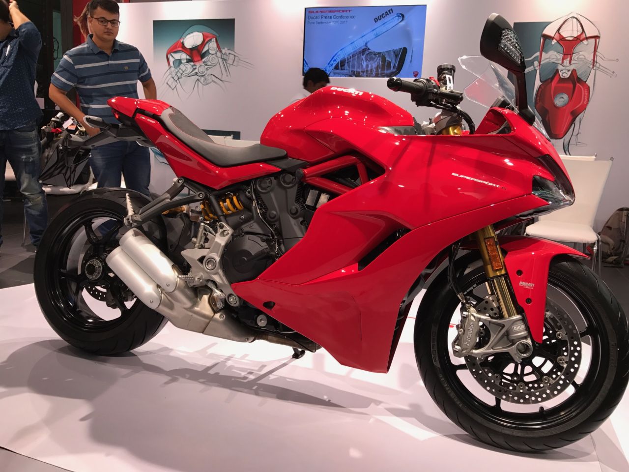 new, bike, india, ducati, supersport, s, launch, sports-tourer, news, latest