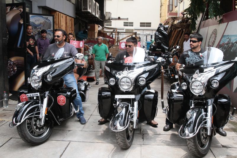 Indian Motorcycle flags off Kashmir to Kanyakumari (K2K Fundraiser) Ride (3) Web