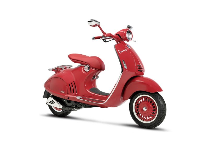 new, bike, india, piaggio, vespa, red, 946, vxl, aids, malaria, global, fund, news, latest