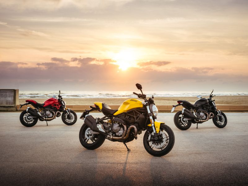 new, bike, india, ducati, monster, 821, unveil, yellow, red, black, news, latest