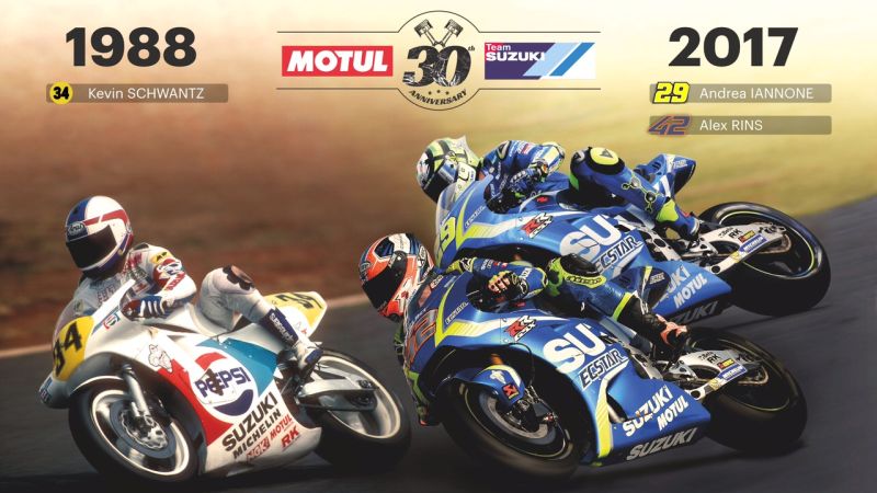 new, bike, india, suzuki, motul, motogp, partnership, 30, years, championship, win, news, latest