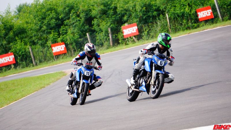 new, bike, india, tvs, young, media, racer, programme, racing, racetrack, round, four, apache rtr 200 4v, chennai, feature, motorsport