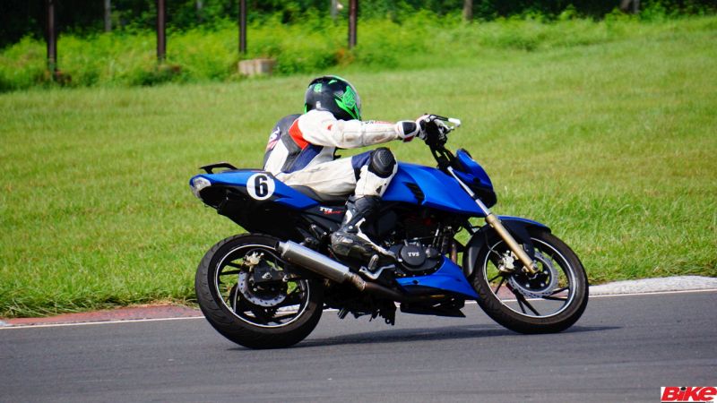 new, bike, india, tvs, young, media, racer, programme, racing, racetrack, round, four, apache rtr 200 4v, chennai, feature, motorsport