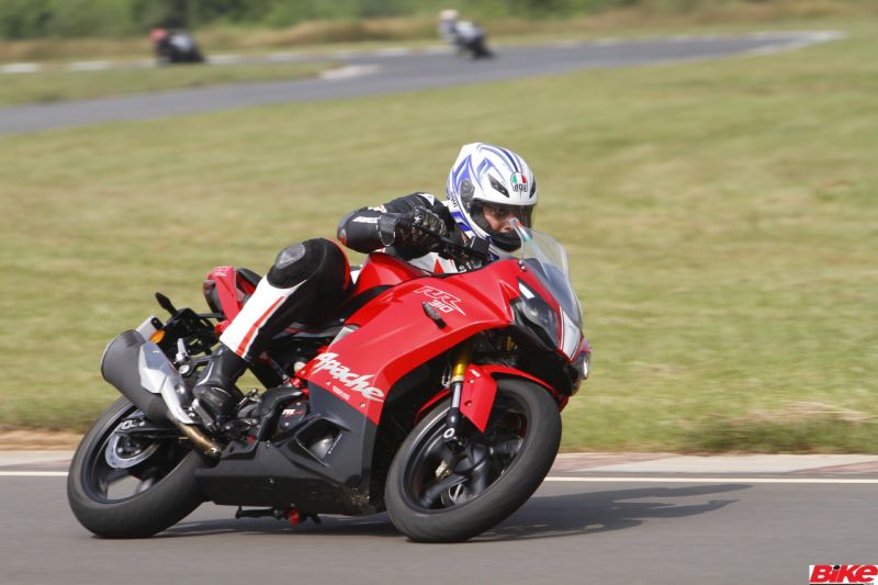 new, bike, india, tvs, apache, rr 310, akula, pureracecraft, track, first ride, review, features, racing, news, latest