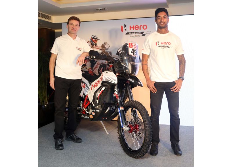 Hero Dakar 2018 CS Santosh - M2