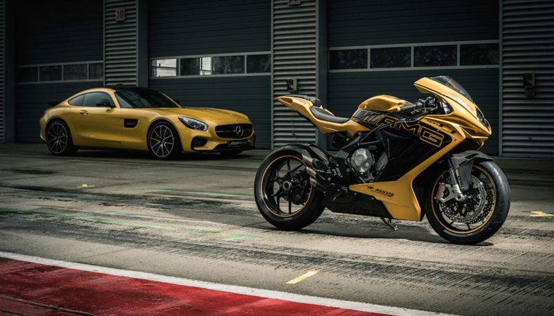 new, bike, india, mv agusta, mercedes-amg, motorcycle, supersport, italy, partnership, stakes, news, latest