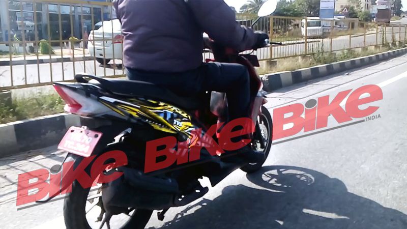 new, bike, india, tvs, dazz, scooter, spotted, spy, shots, pictures, hosur, news, latest, testing