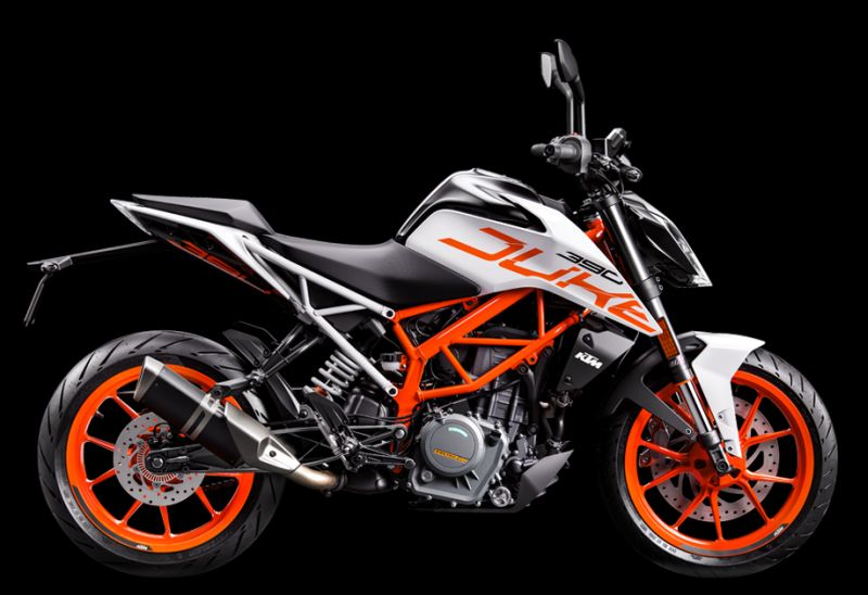 KTM 390 Duke Goes White - Bike India