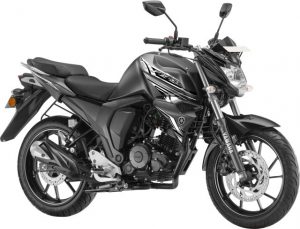 yamaha fz dark night on road price