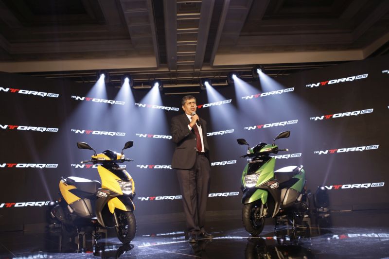 new, bike, india, tvs, scooter, ntorq, 125-cc, features, bluetooth, navigation, digital, launch, news, latest