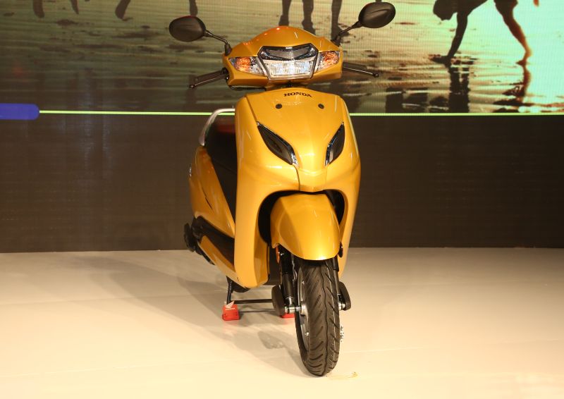 The 2018 Honda Activa 5G was shown at 2018 Auto Expo