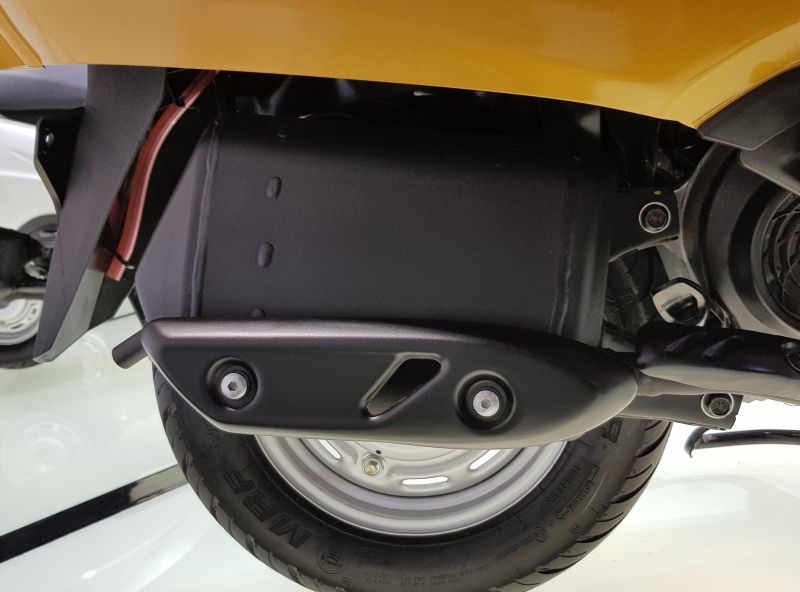 The all new Activa 5G instrument - exhaust