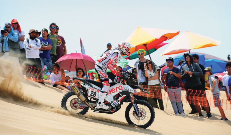 new, bike, india, dakar, 2018, peru, bolivia, argentina, rally raid, tvs, sherco, hero, motosports, team, cs santosh, joaquim rodrigues, oriol mena, kp aravind, adrien metge, juan pedrero, riders, news, latest