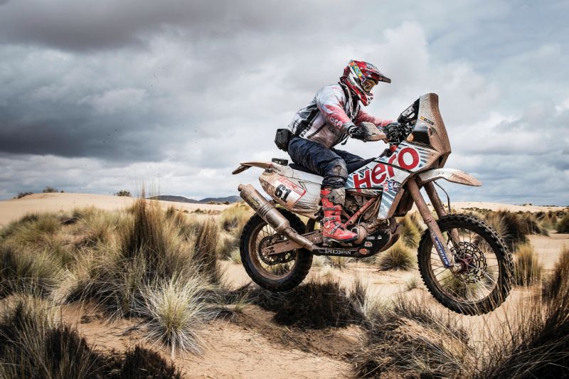 new, bike, india, dakar, 2018, peru, bolivia, argentina, rally raid, tvs, sherco, hero, motosports, team, cs santosh, joaquim rodrigues, oriol mena, kp aravind, adrien metge, juan pedrero, riders, news, latest