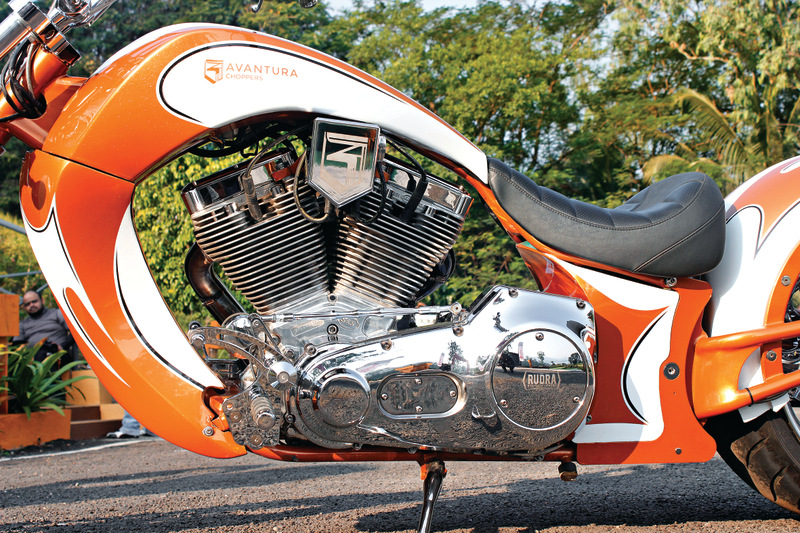 This bespoke 2.0-litre V-twin has been built by S&S