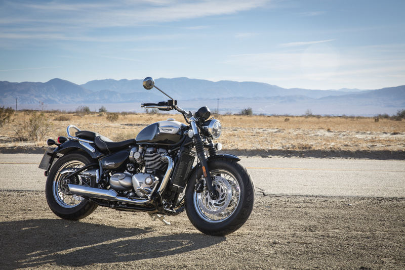  The Triumph Bonneville Speedmaster has a laid-back cruiser look