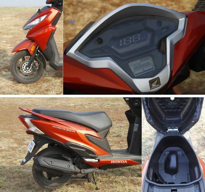 2018 Indian scooter compare price and specs - Honda Grazia Yamaha Ray ZR Aprilia SR 125 M12