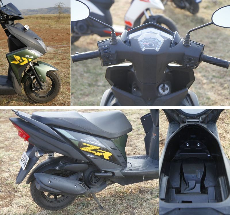 2018 Indian scooter compare price and specs - Honda Grazia Yamaha Ray ZR Aprilia SR 125 M13