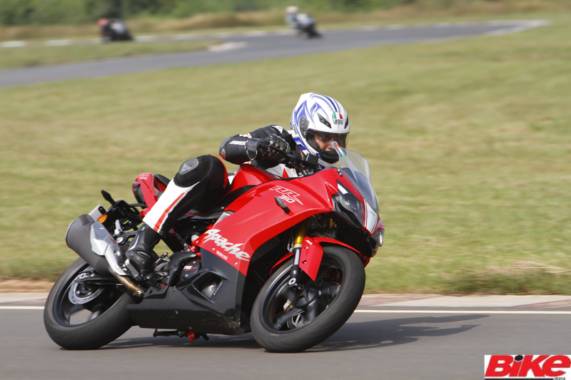 new, bike, india, tvs, rr 310, apache, racing, sports, racetrack, red, tvs racing, first ride, review, news, latest, chennai, mmrt, mmsc