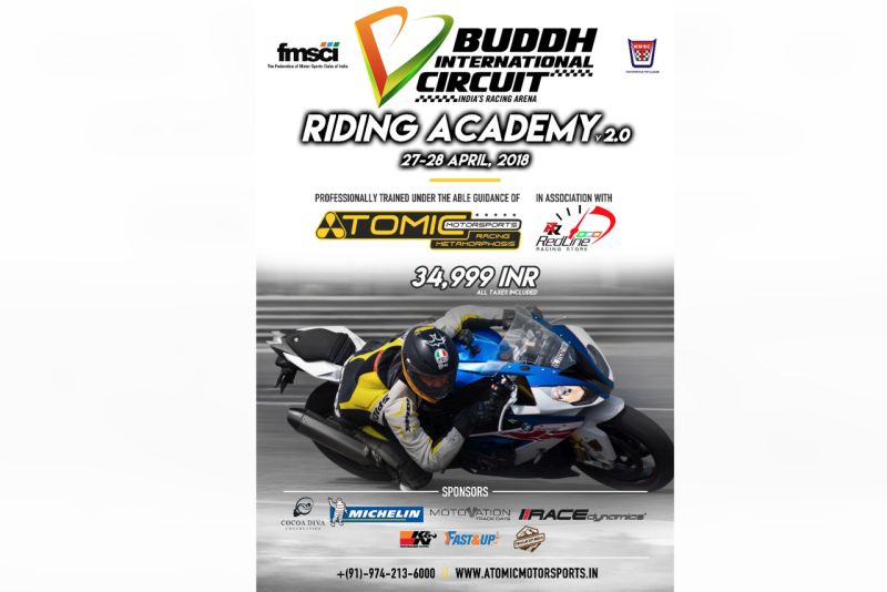 new, bike, india, riding, school, racetrack, motorcycle, learning, training, atomic motorsports, buddh international circuit, delhi, news, latest