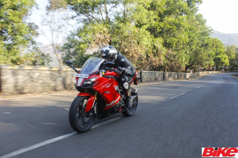 new, bike, india, tvs, apache, rr 310, sports, motorcycle, red, road test, price, hike, news, latest