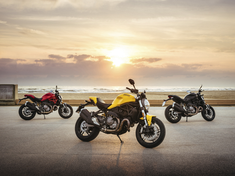 The Ducati Monster 821 is back with an attractive price and some new features.